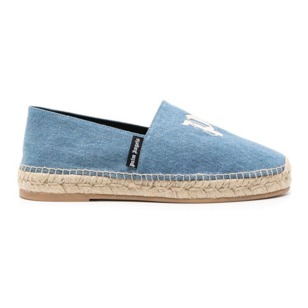 Espadrilles 'Logo-Embroidered' pour Hommes