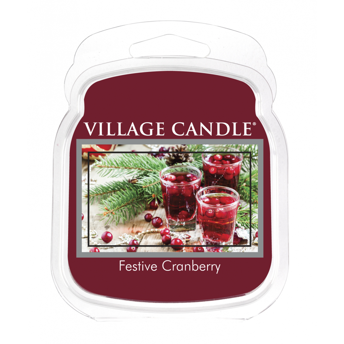 Cire à fondre 'Festive Cranberry' - 62 g