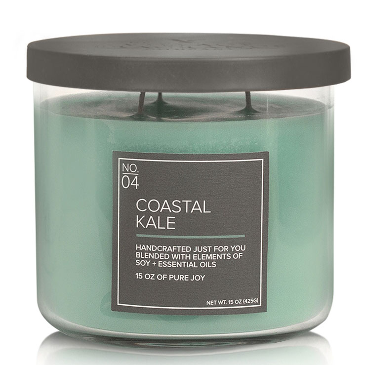 'Coastal Kale' Scented Candle - 482 g