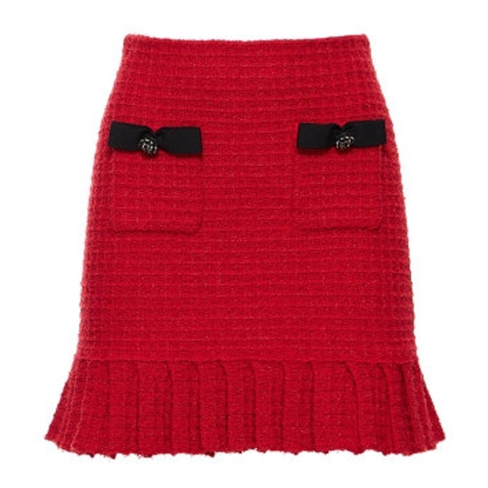 Women's 'Waffle-Knit' Mini Skirt