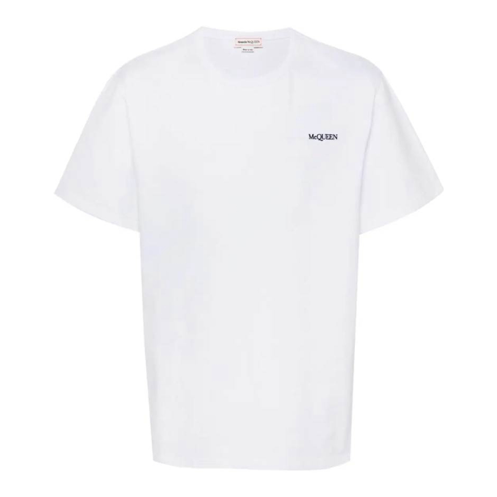 'Embroidered-Logo' T-Shirt für Herren