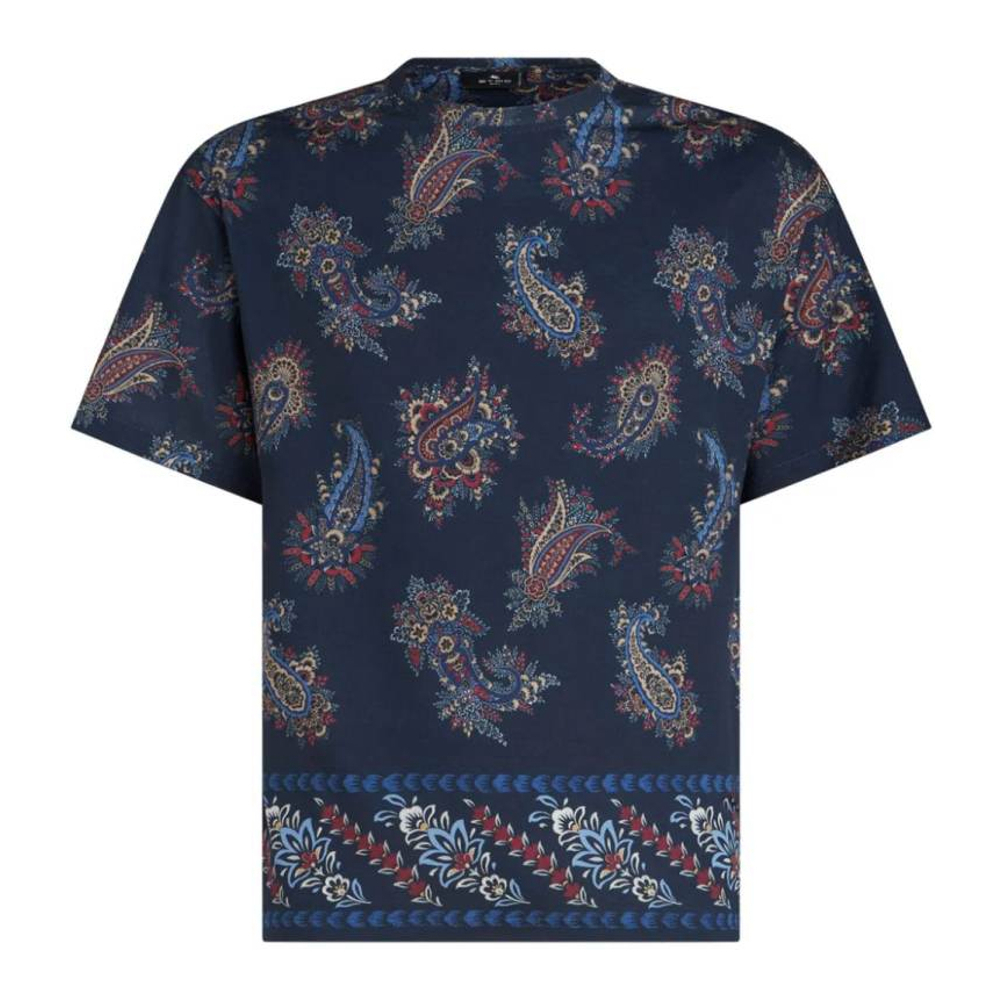 'Paisley' T-Shirt für Herren