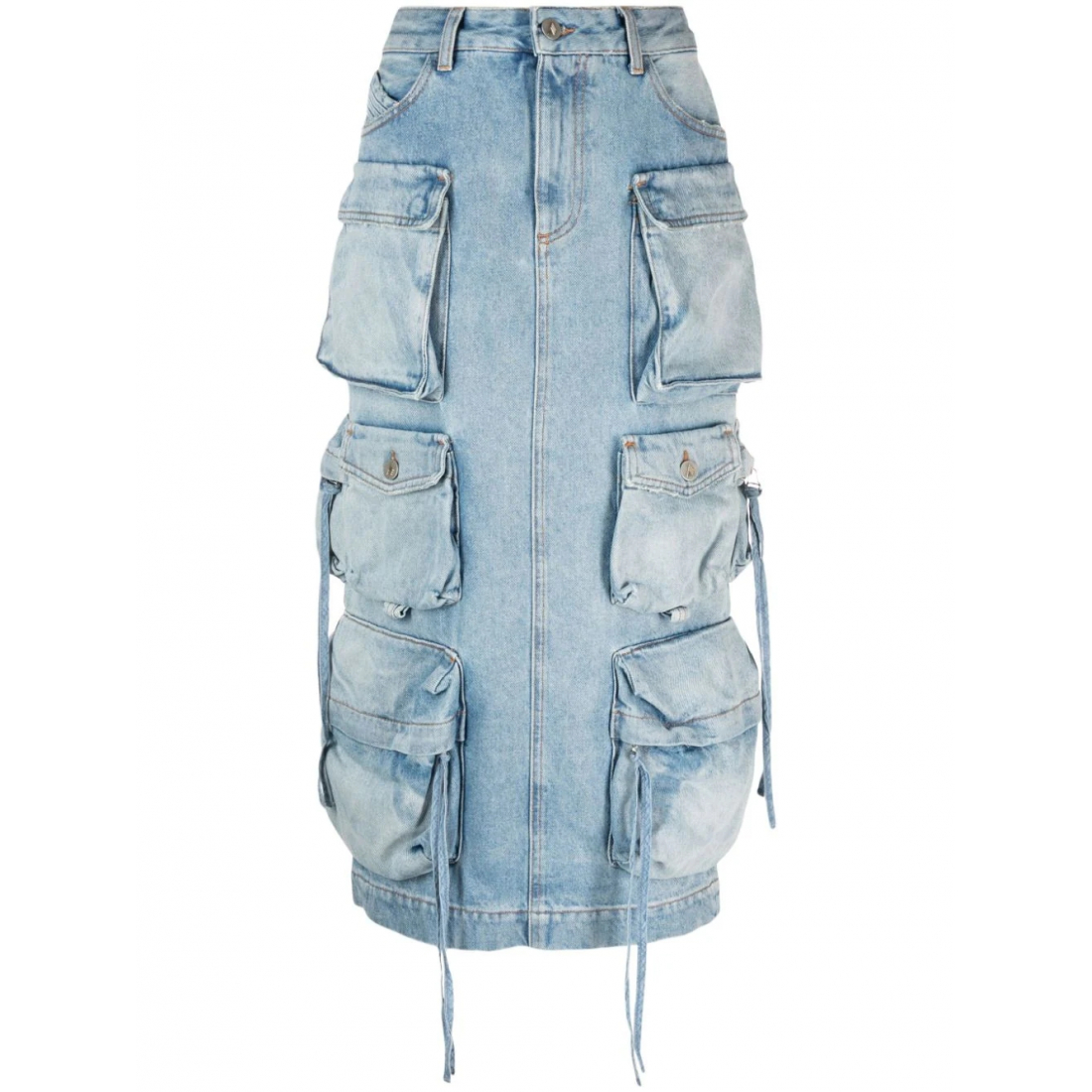 Women's 'Cargo' Denim Skirt