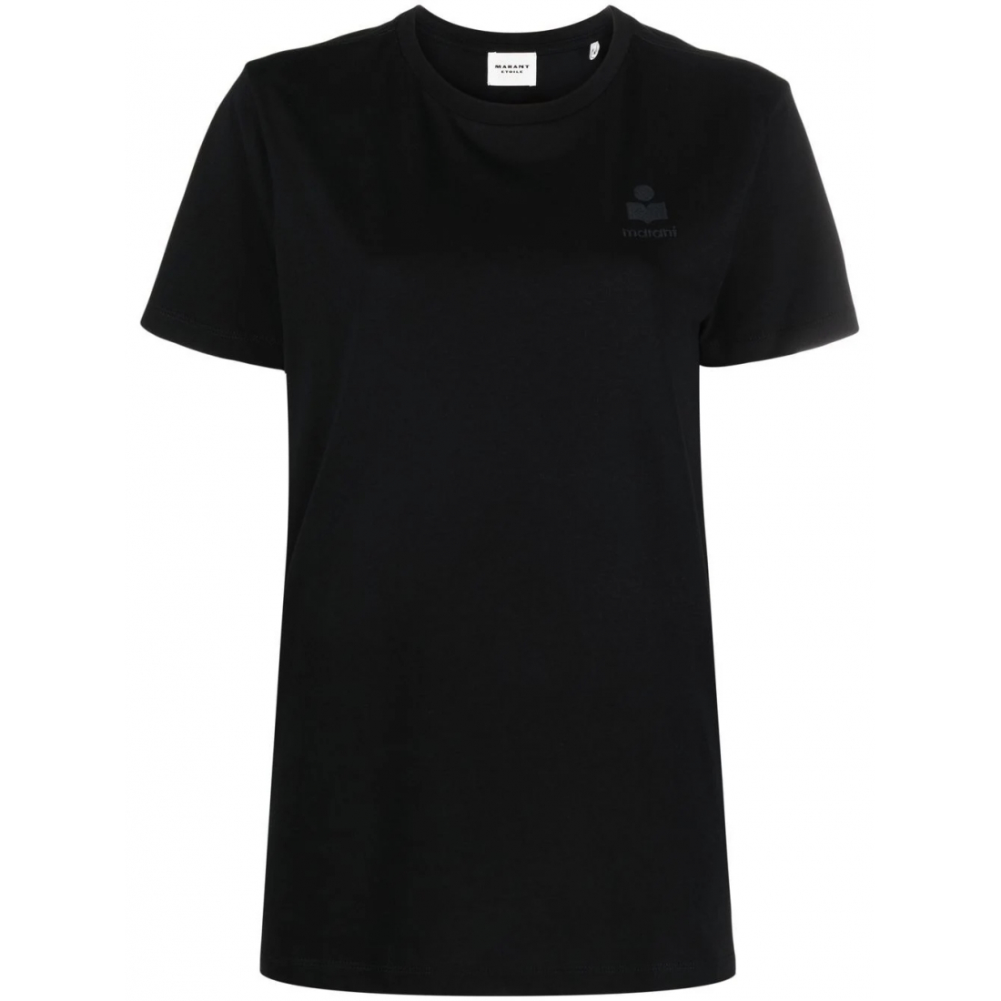 'Logo-Embroidered' T-Shirt für Damen