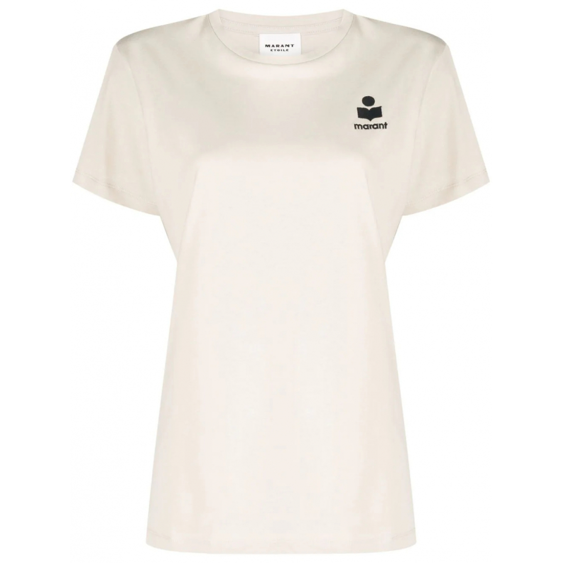 'Logo-Embroidered' T-Shirt für Damen