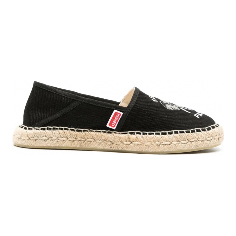 'Elephant Logo-Embroidered' Espadrilles für Damen