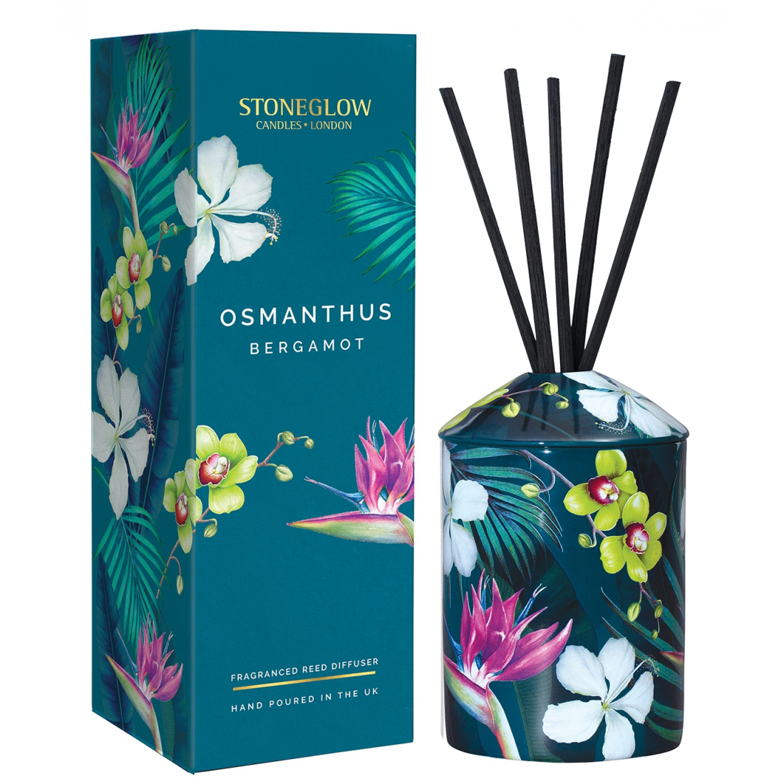 'Osmanthus Bergamot' Schilfrohr-Diffusor - 200 ml