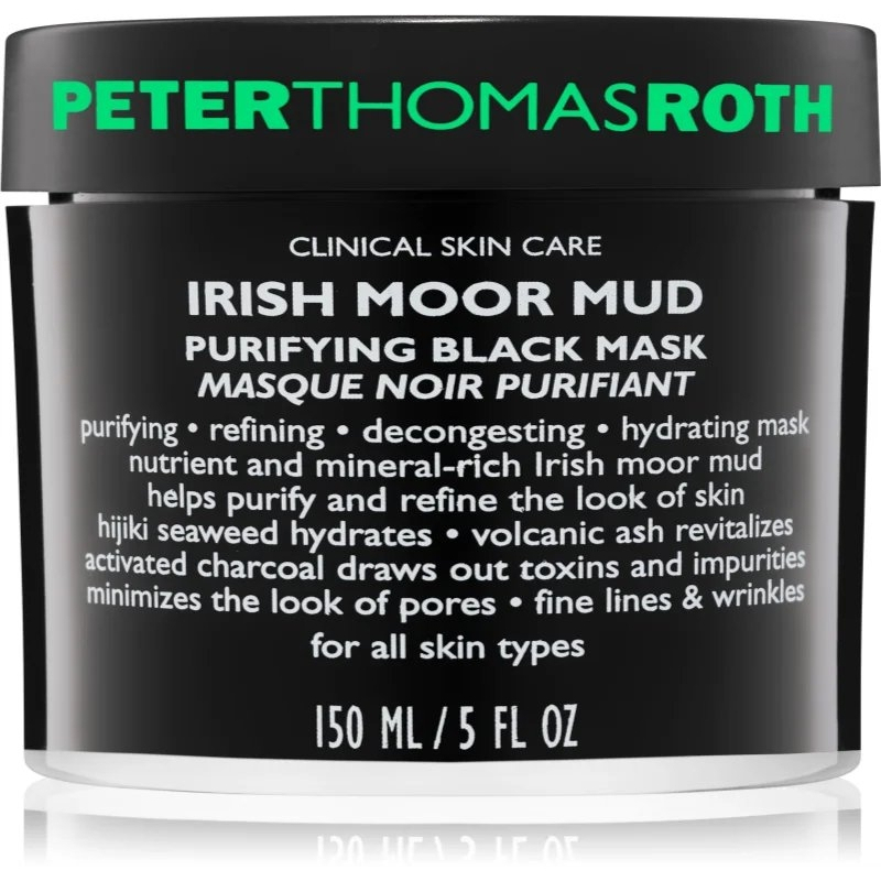 'Irish Moor Mud Purifying Black' Entgiftende Maske - 150 ml