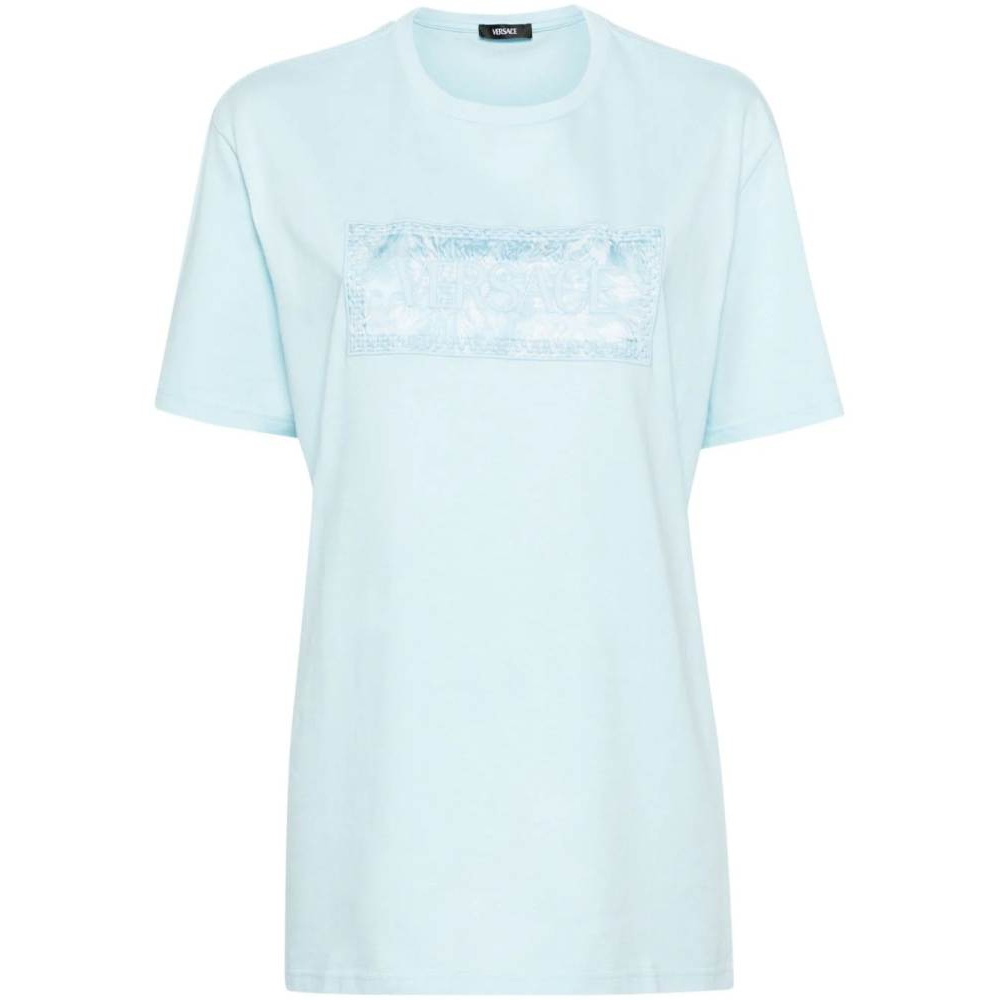 'Barocco Patch' T-Shirt für Damen