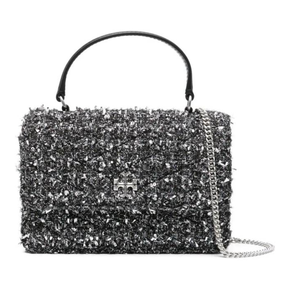 Women's 'Mini Kira Tweed' Top Handle Bag