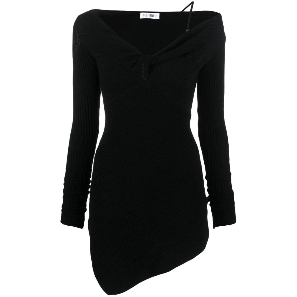 Women's 'Desai Asymmetric Ribbed' Mini Dress