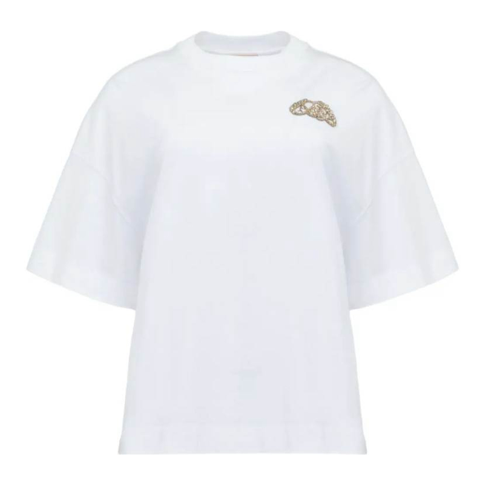 Women's 'Seal Logo-Appliqué' T-Shirt