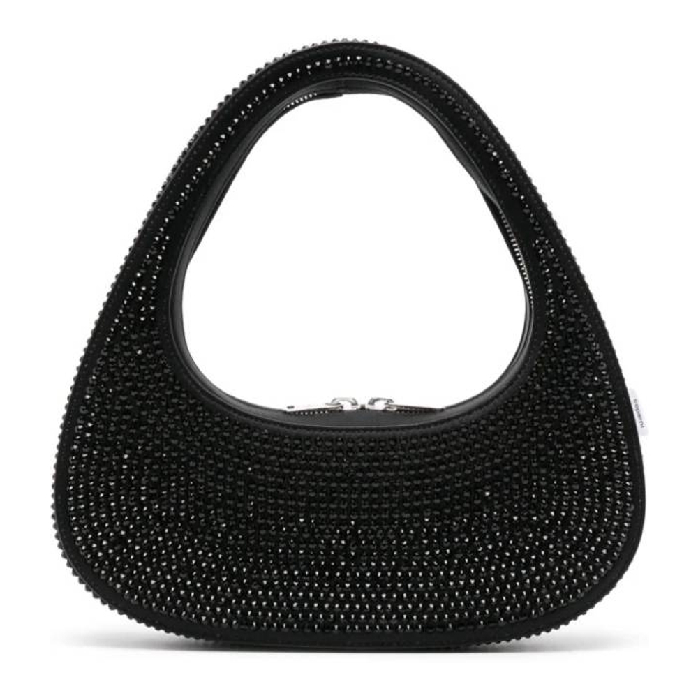 Women's 'Crystal-Embellished Swipe' Hobo Bag