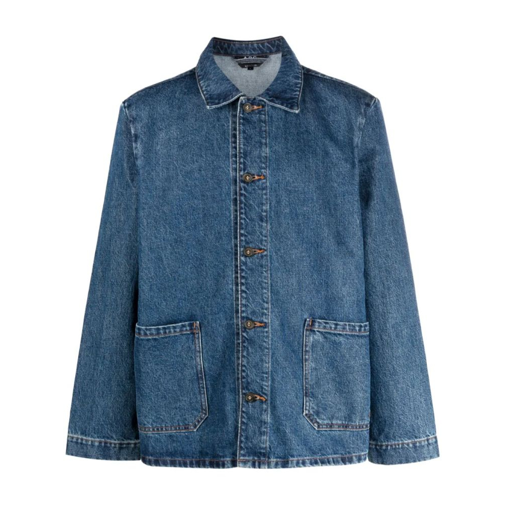 Men's 'Patch-Pockets' Denim Jacket