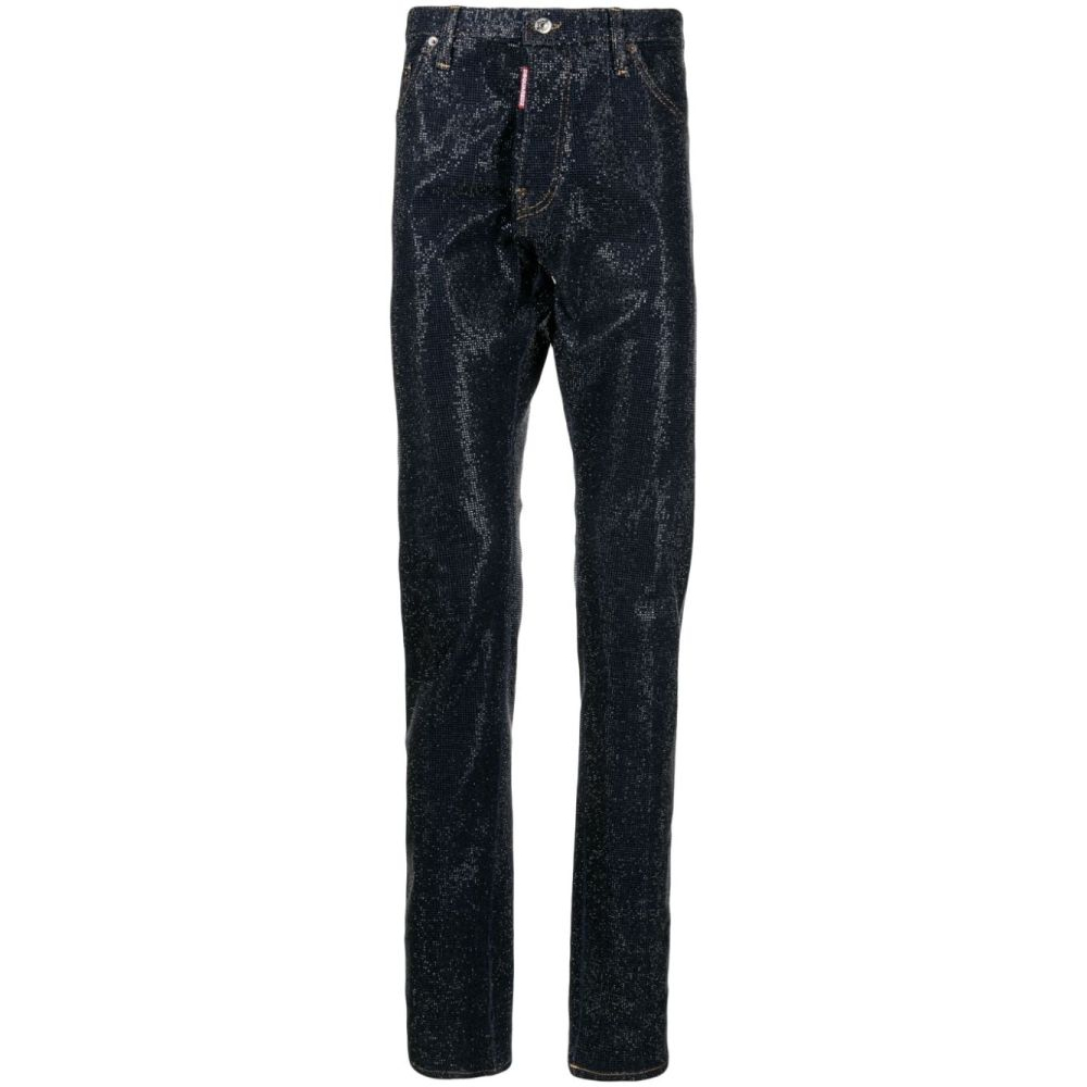 Jeans 'Cool Guy Crystal-Embellished' pour Hommes