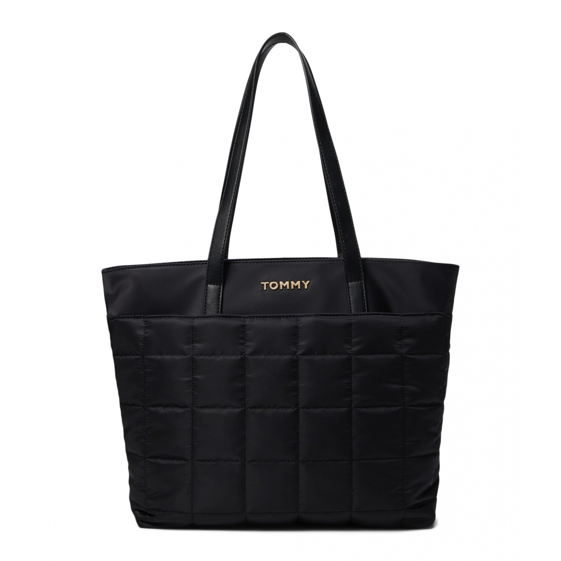 Women's 'Desi II Shiny Smooth Quilted' Tote Bag