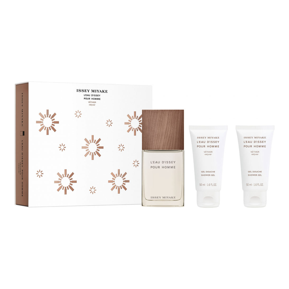 Coffret de parfum 'L'Eau d'Issey Vétiver' - 3 Pièces