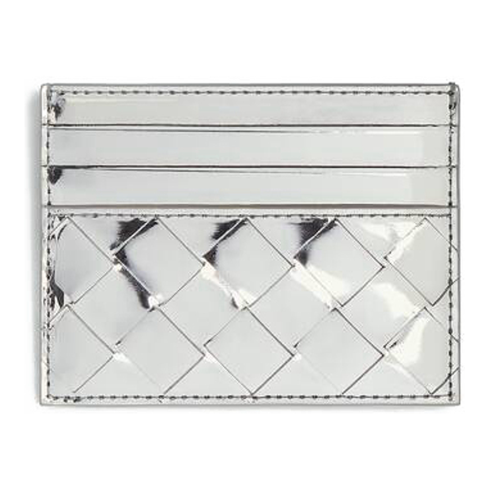 Women's 'Intrecciato Credit' Card Holder