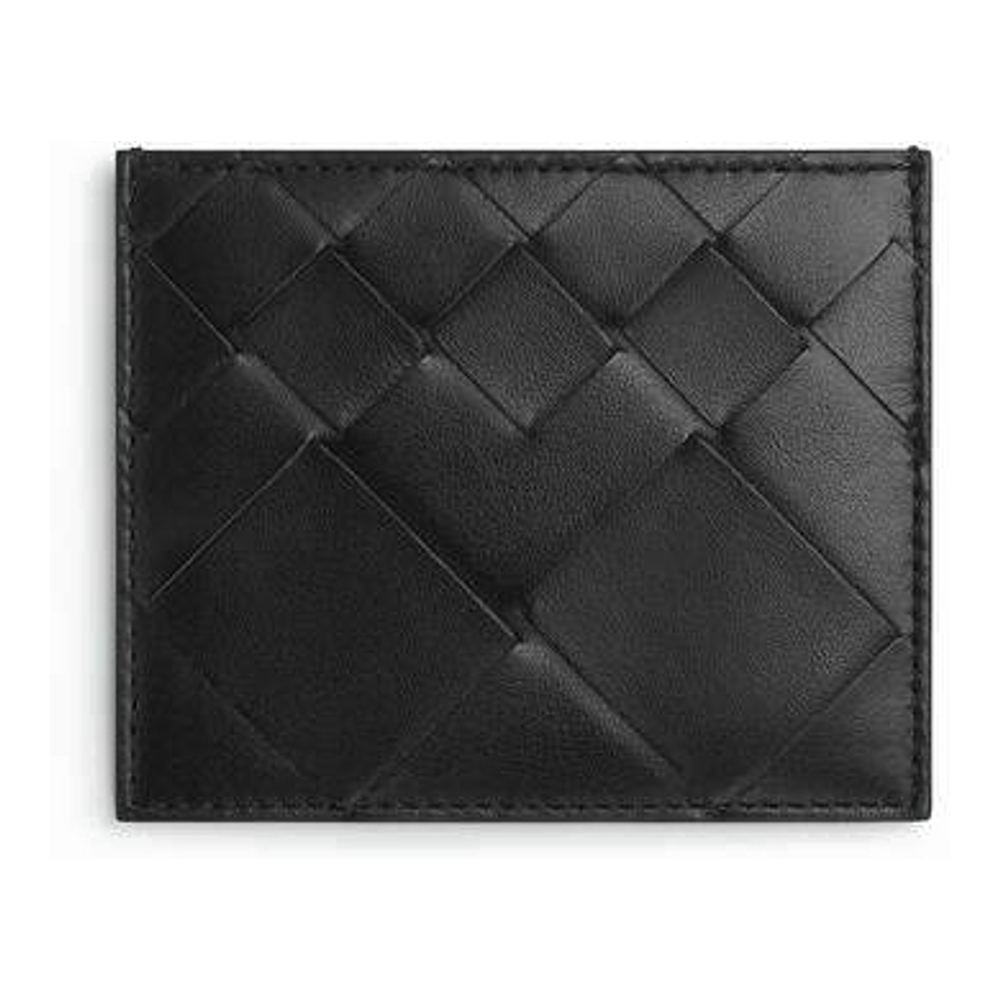 Men's 'Intrecciato Credit' Card Holder