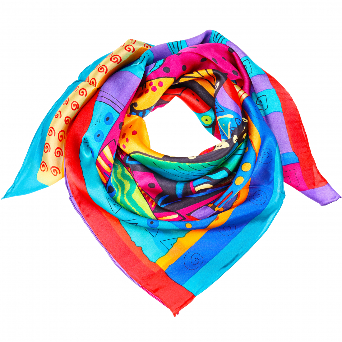 Foulard 'The Fish Of The Cat' pour Femmes