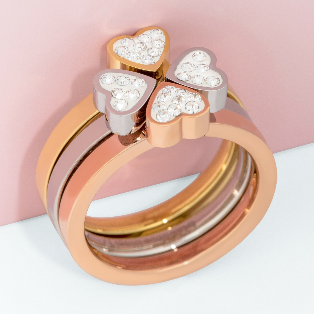 'Clover Chance' Ring für Damen