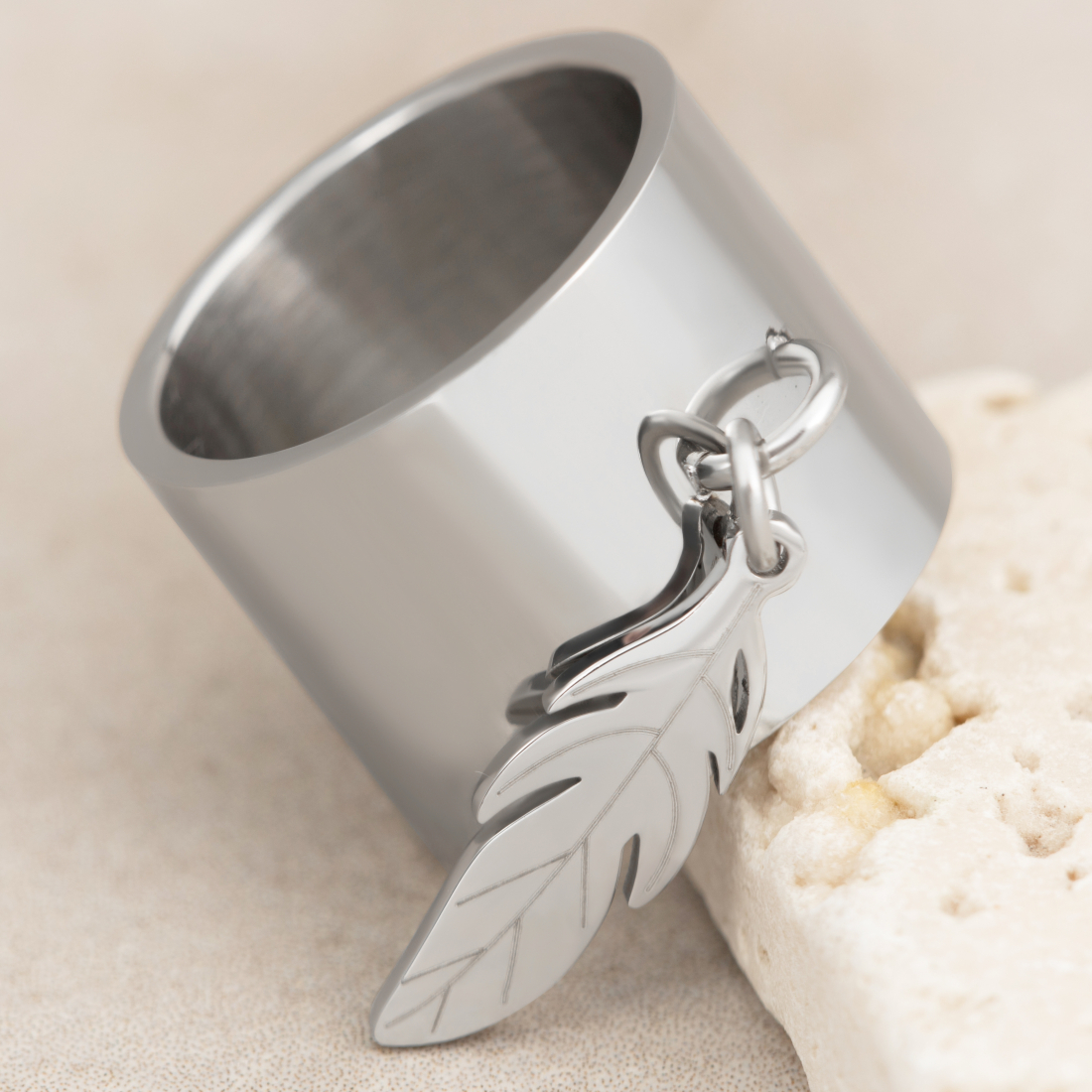 Bague 'Feather' pour Femmes