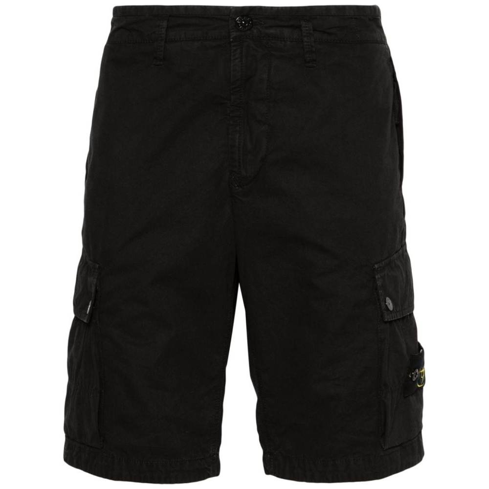 Men's 'Compass-Badge' Cargo Shorts