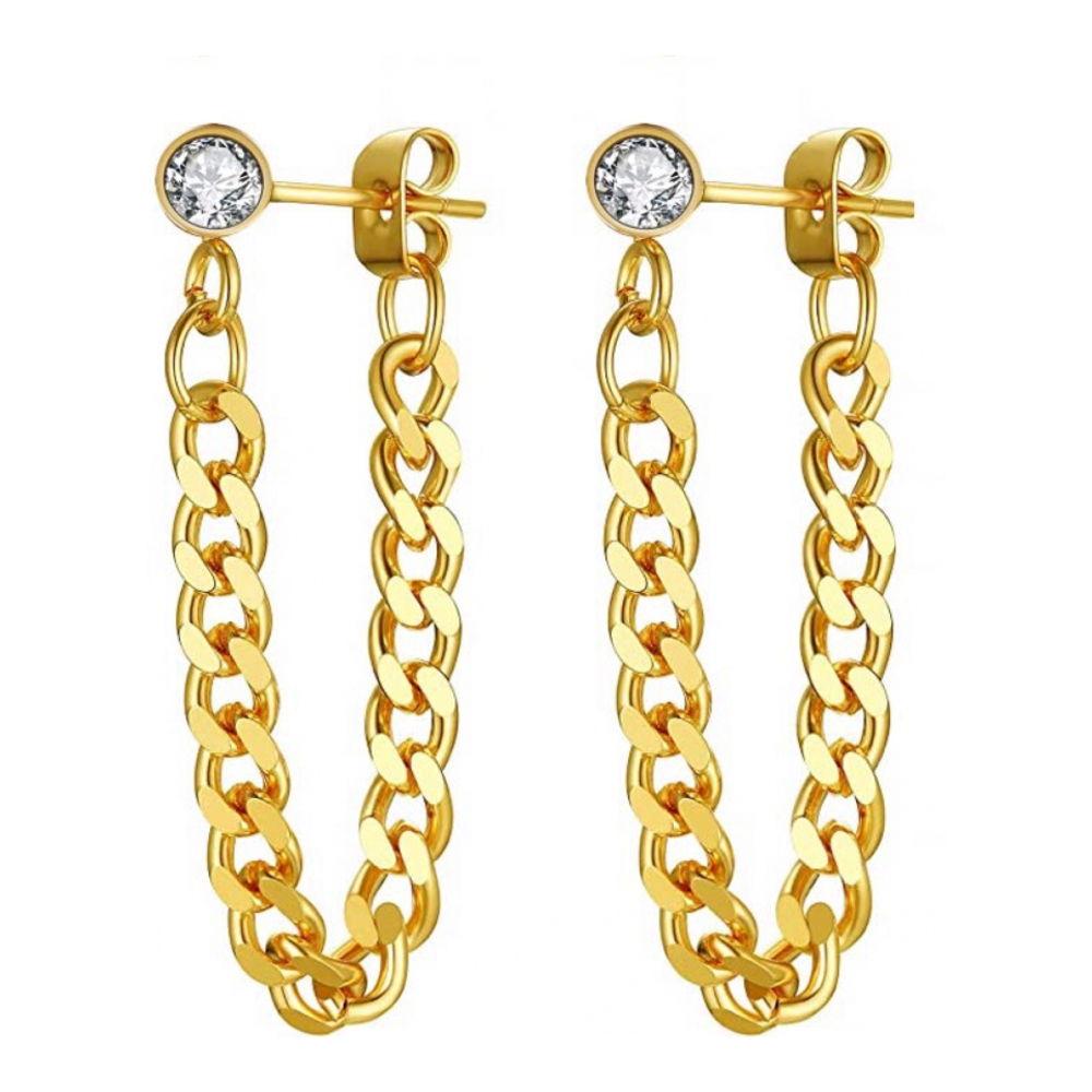 Boucles d'oreilles 'Chain' pour Femmes