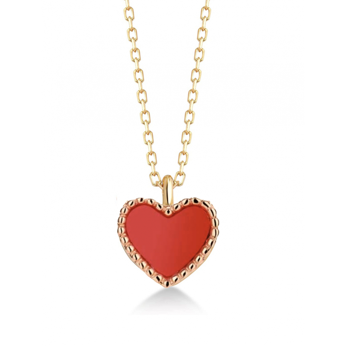 Collier 'Heart Charm' pour Femmes