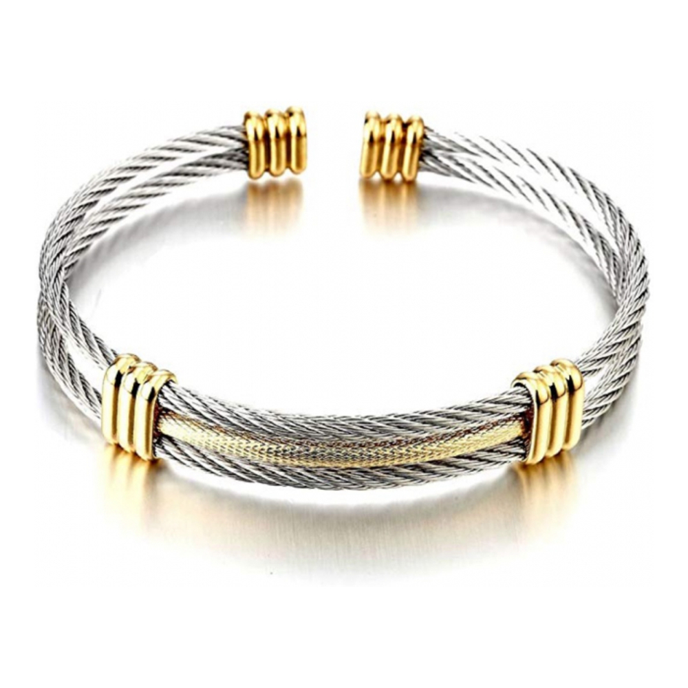 Men's 'Cable Cuff' Bangle