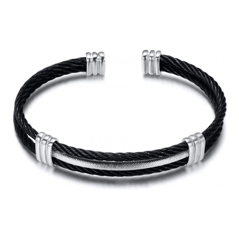 Men's 'Cable Cuff' Bangle