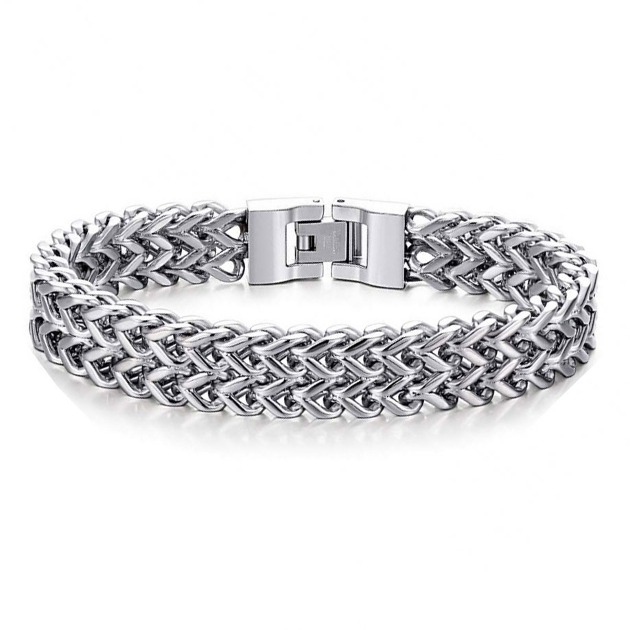 Men's 'Textured Link' Bracelet