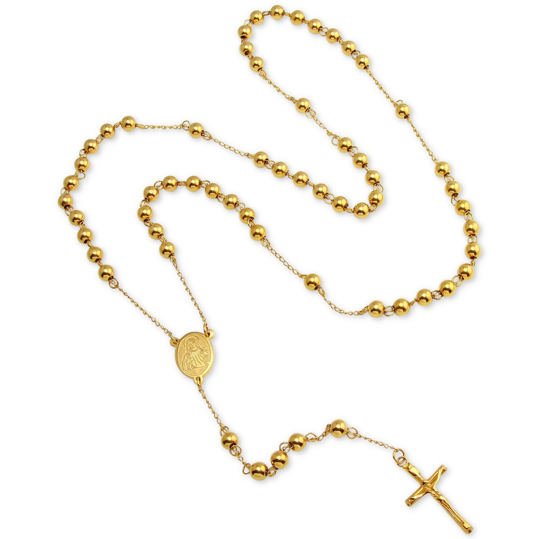 Men's 'Religious Rosary' Necklace