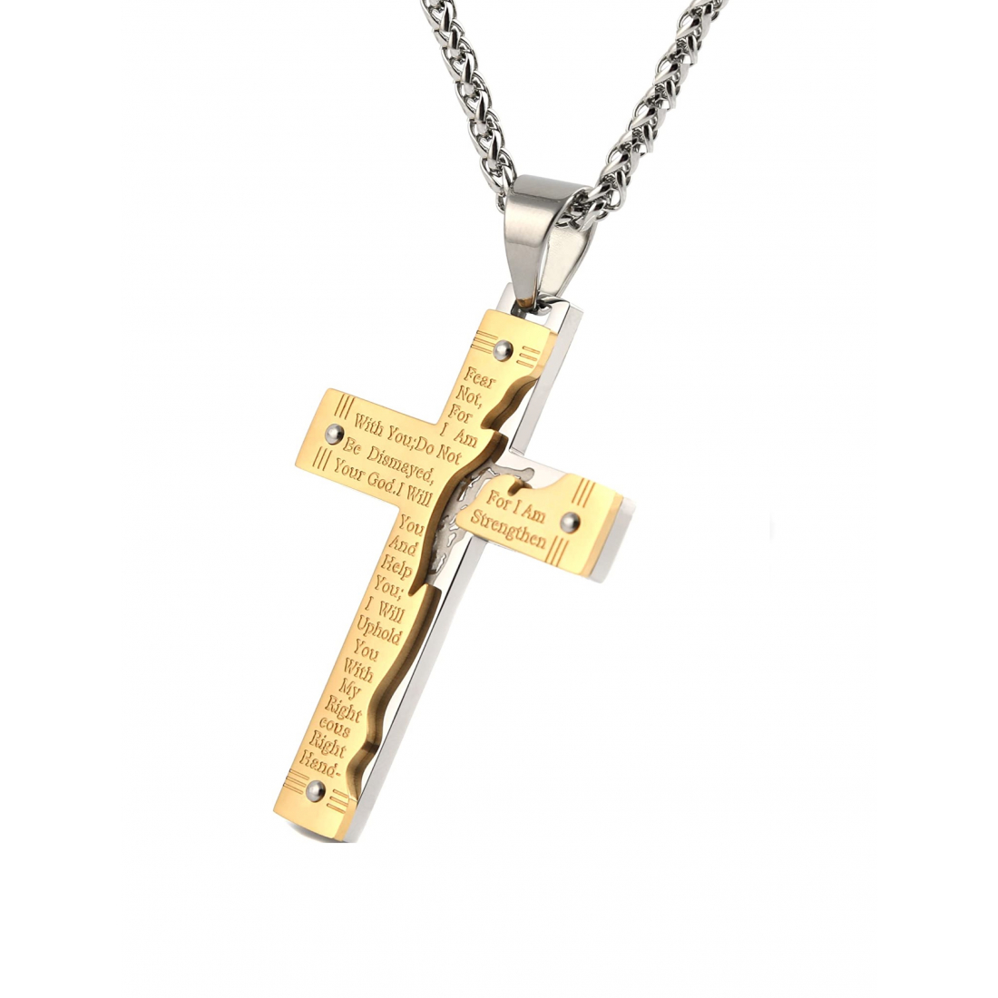 Collier 'Cross' pour Hommes