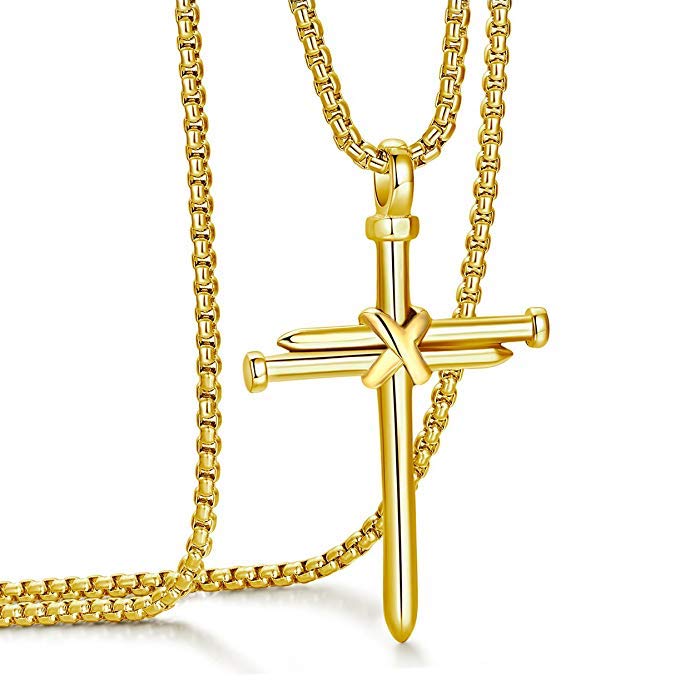 Collier 'Cross' pour Hommes