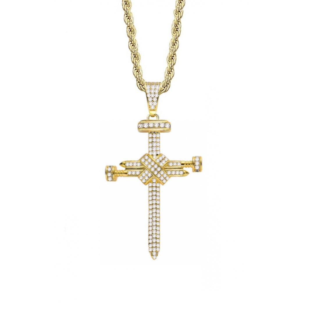 Collier 'Cross' pour Hommes