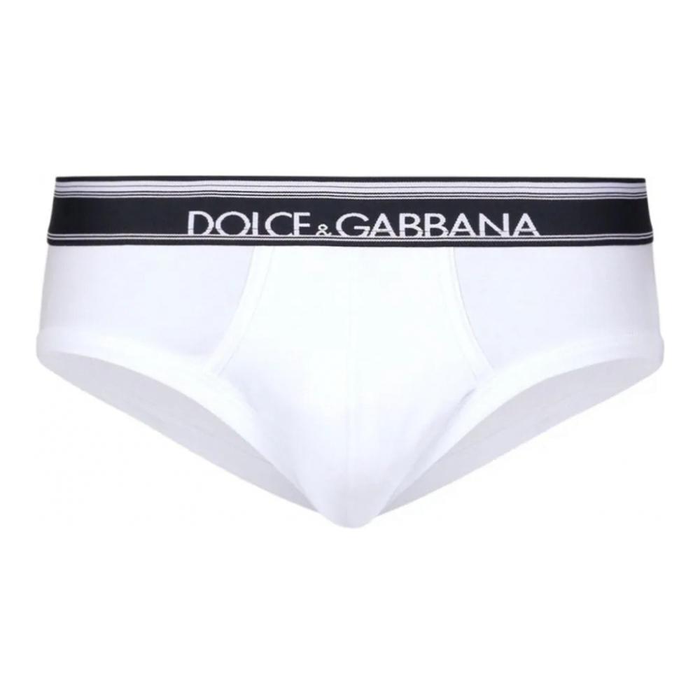 Men's 'Logo-Waistband' Briefs