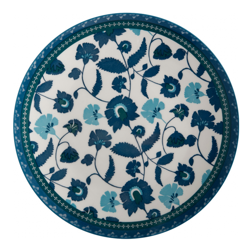 Lot De 4 Assiettes Rhapsody Bleu 26,5Cm