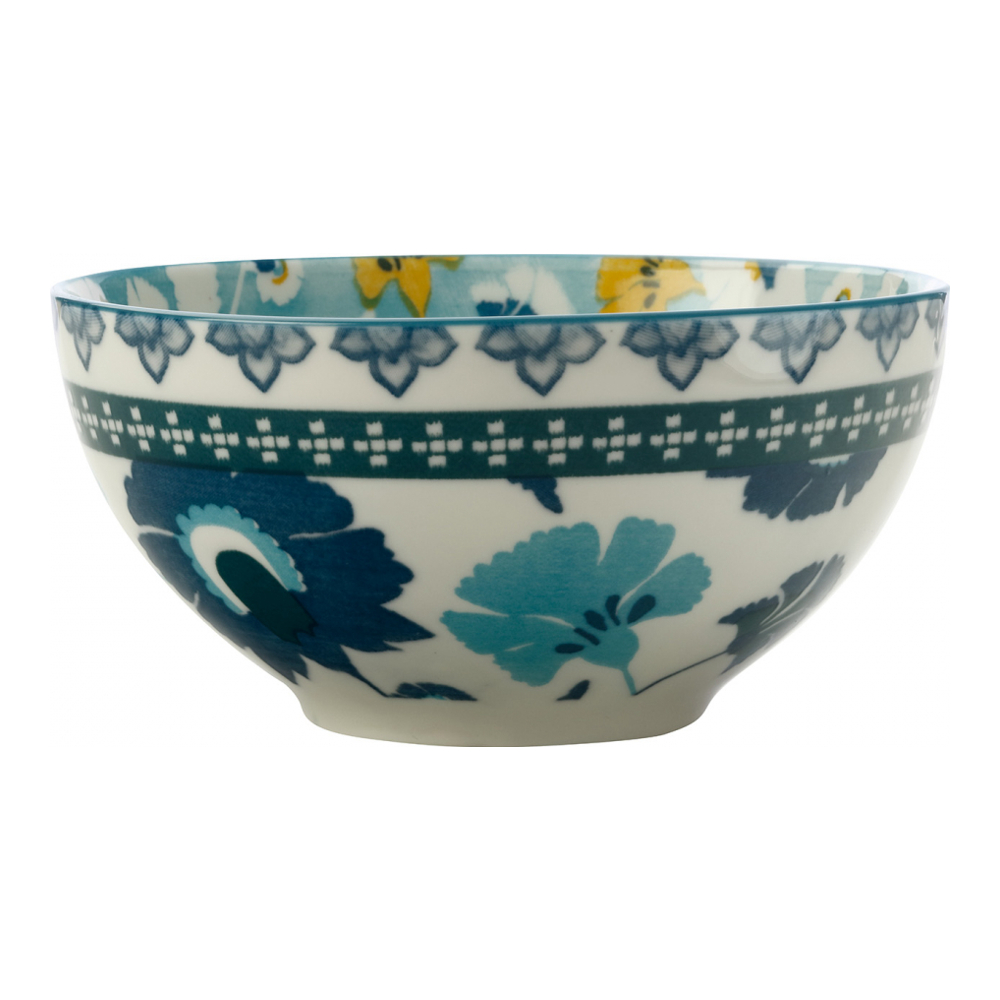 Set Of 4 Rhapsody Bowl Teal 12.5cm