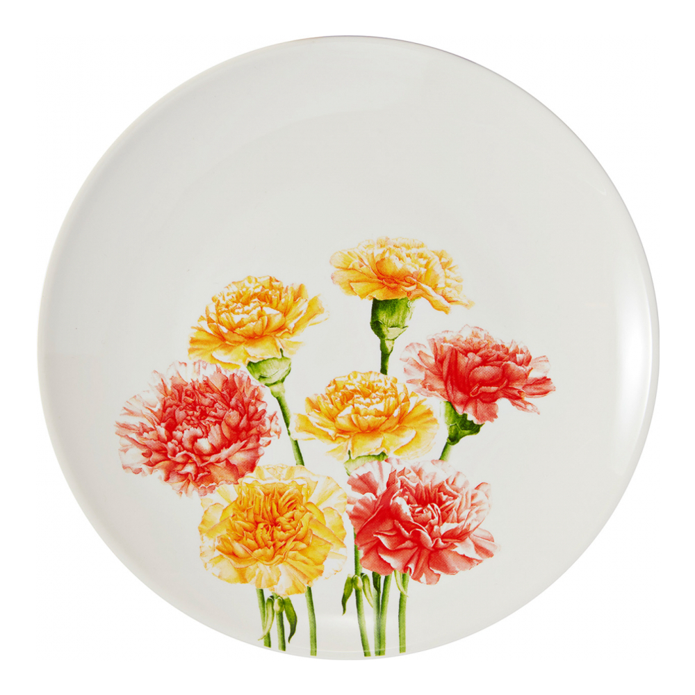 Lot De 6 Assiettes Floriade 19Cm Oeillet