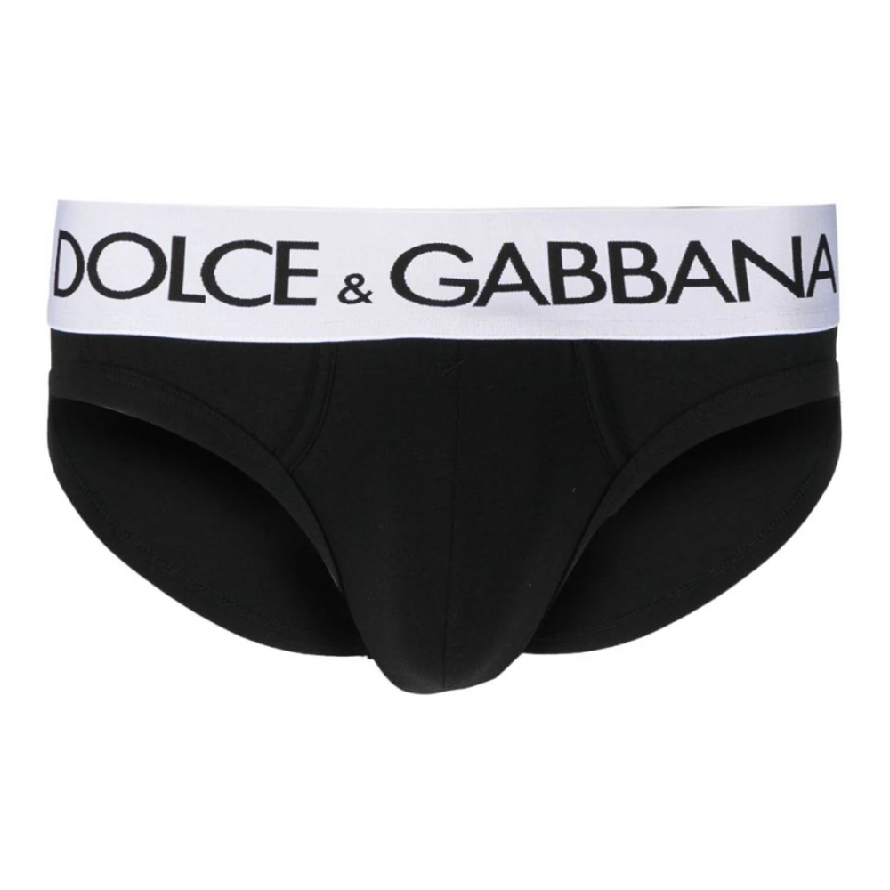 Men's 'Logo-Waistband Stretch' Briefs