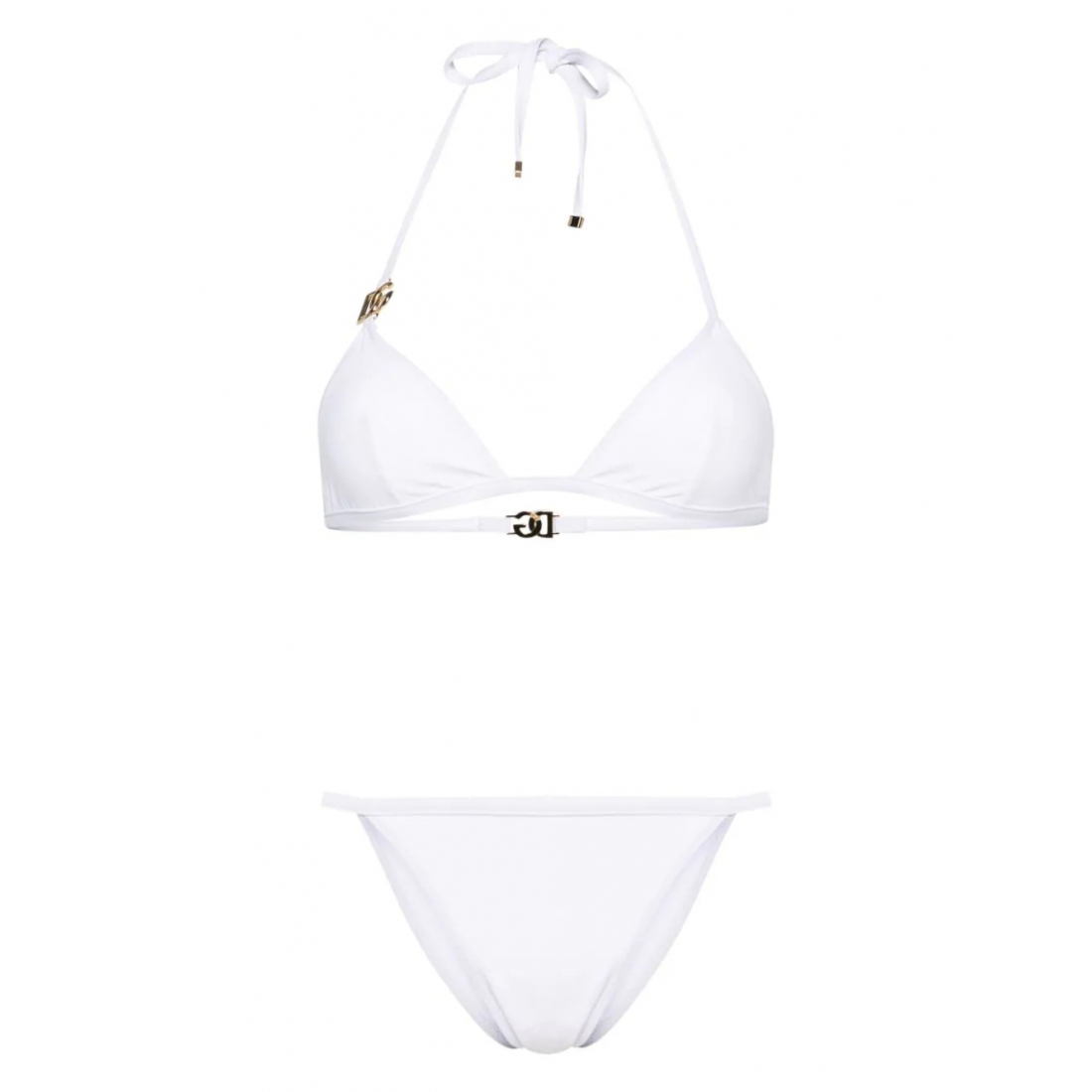 'Logo-Plaque Triangle' Bikini Set für Damen