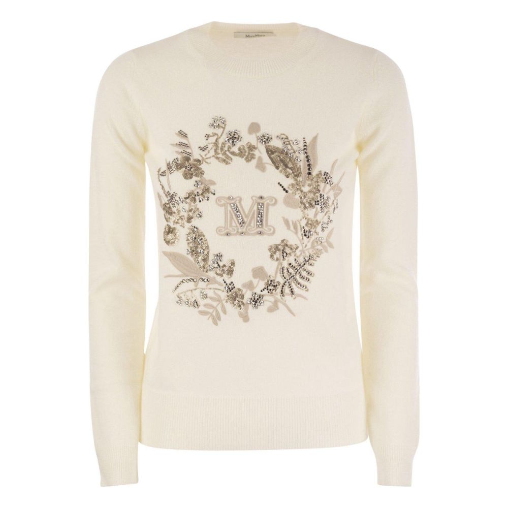 'Logo Embellished' Pullover für Damen