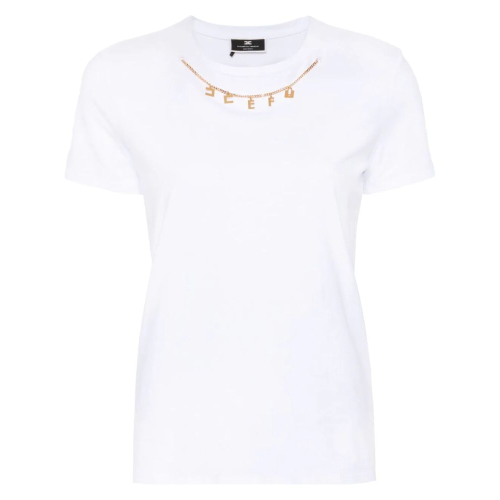 T-shirt 'Embroidered Logo' pour Femmes