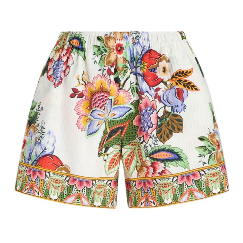 'Floral Blend' Shorts für Damen