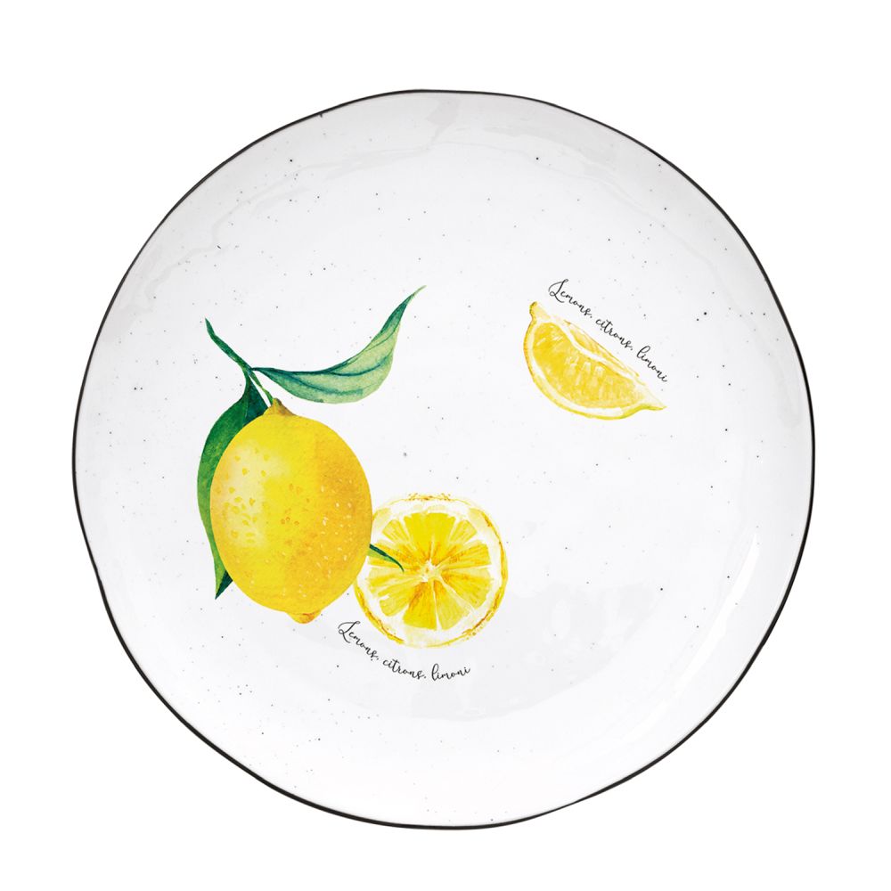 Set Of 4 Porcelain Dinner Plate 26cm Bulk Amalfi