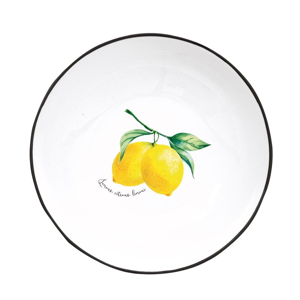 Set Of 4 Porcelain Soup Plate 18cm X 5.5 Bulk Amalfi