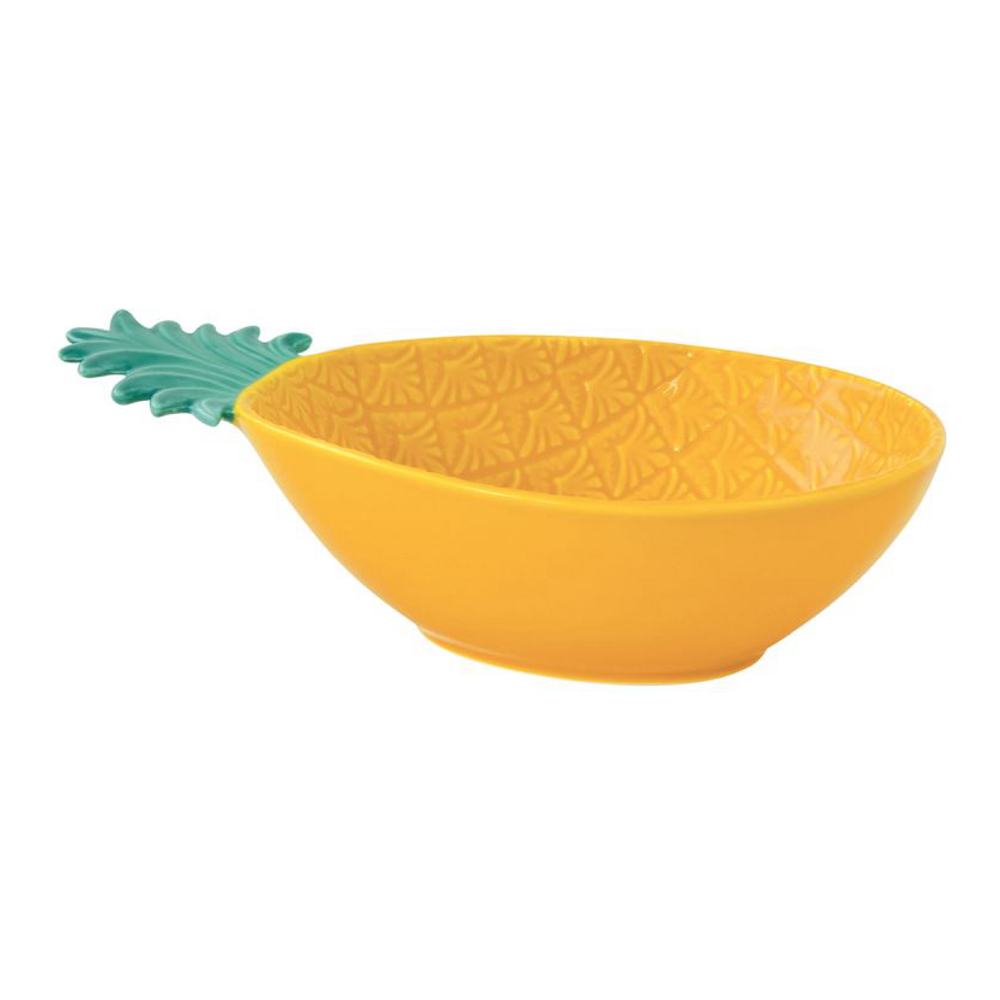 Porcelain Pineapple-Shaped Bowl 30x19cm in-Green Color Box
