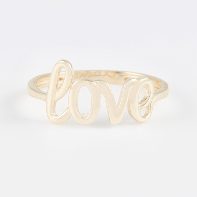 Women's 'Love' Ring