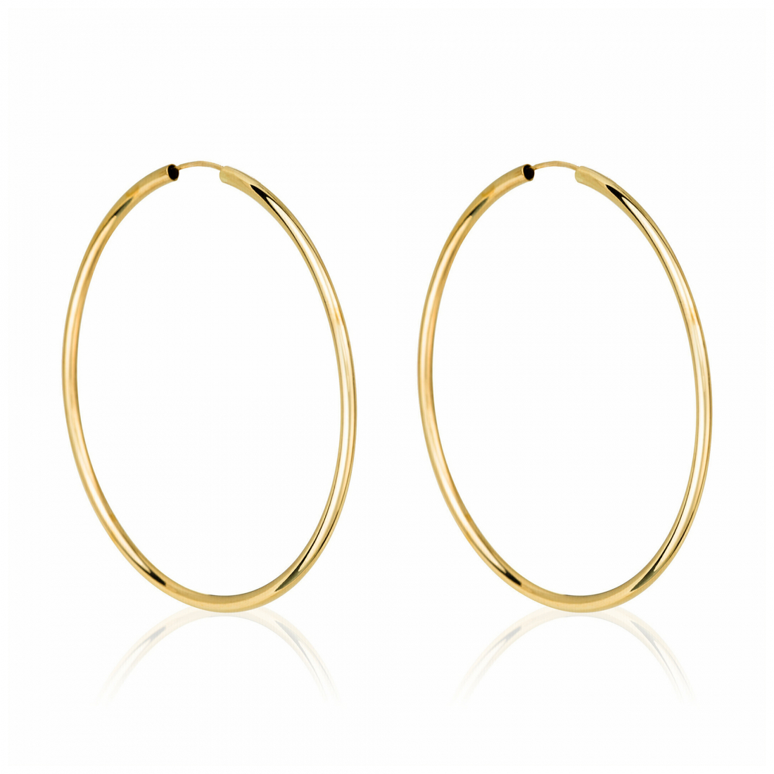 Women's 'Créoles Elégance' Earrings